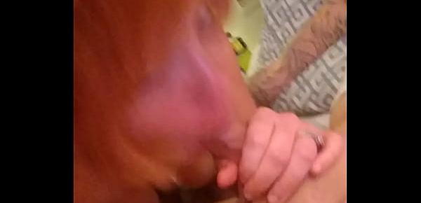  Wife gives best blowjob round 2